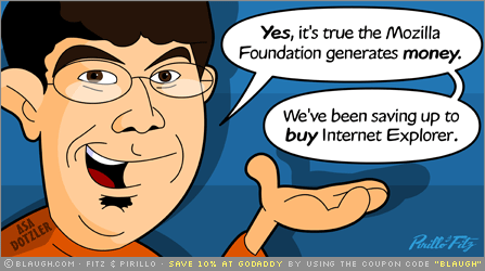 Mozilla Save up to buy IE